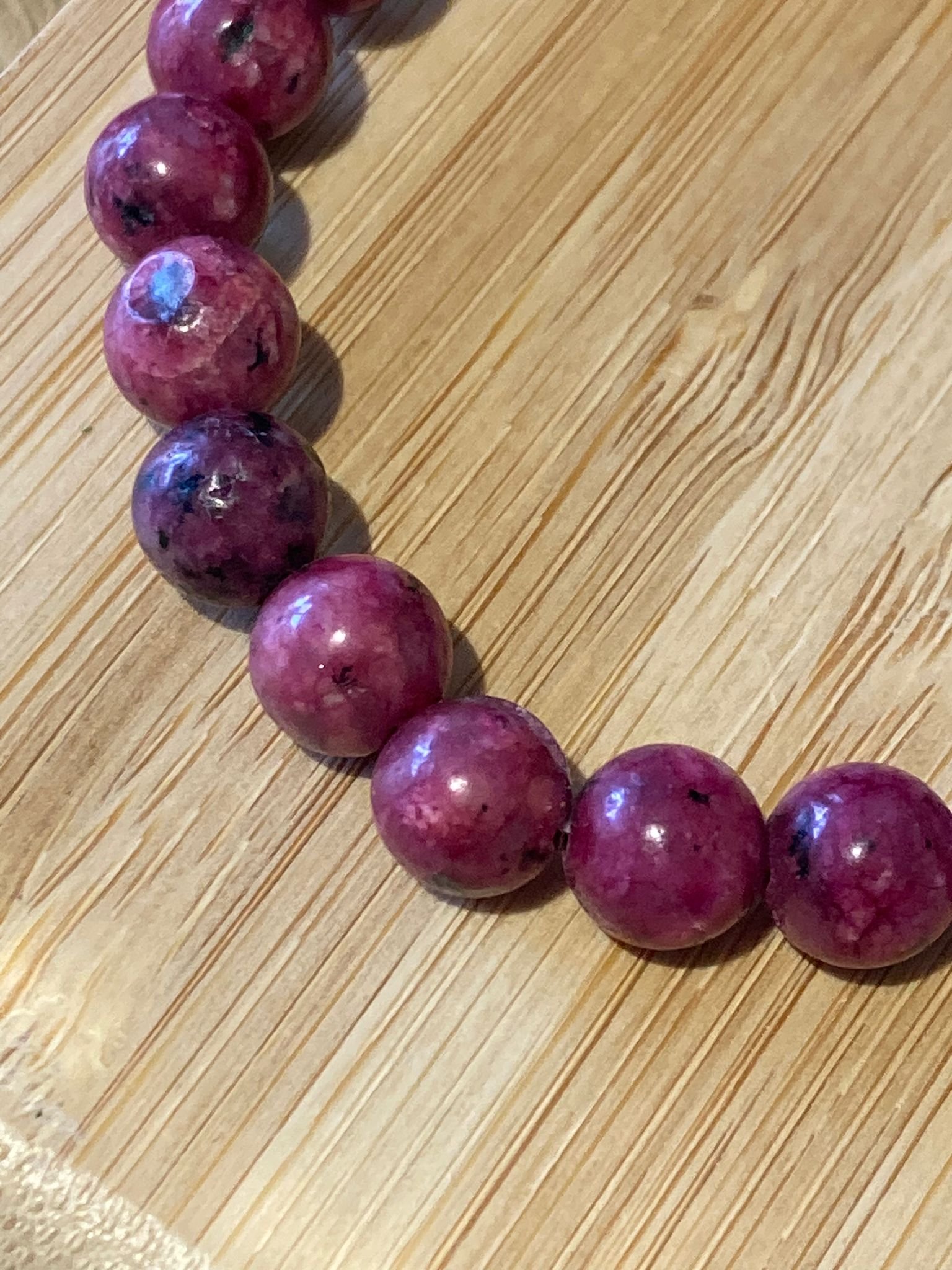 Bracelet en Granit Violet Bracelet en Granit Violet